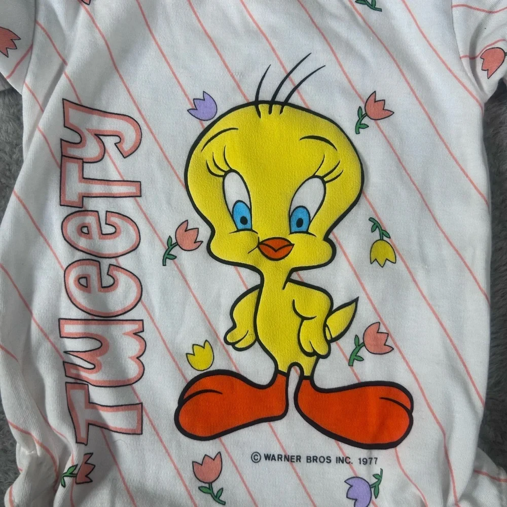 Vintage‎ 1977 TWEETY BIRD Baby Onesie Deadstock NWT